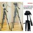 Rtako VT-860S, Remote Control, 170cm Carbon Steel Photography Tripods for Camera and Mobiles